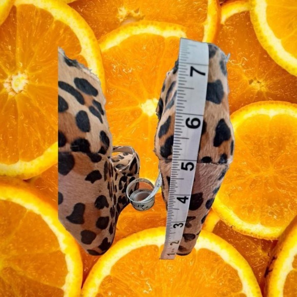 Steve Madden Leopard Print Platform Wedges Size 8… - image 5